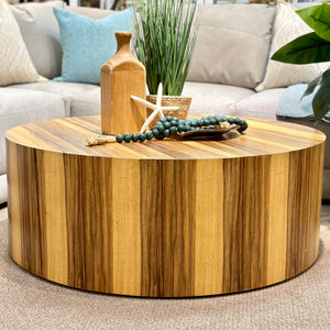 Round Multi-Tone Coffee Table