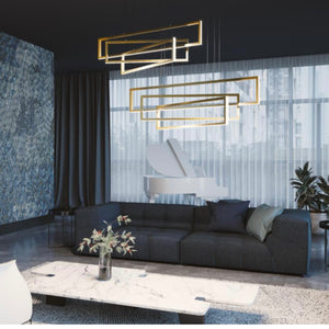 Gold 'Cole' LED Pendant Light