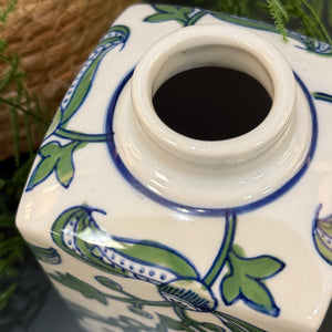 Green Vine Jar