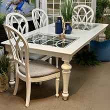Load image into Gallery viewer, 7PC White Dining Set
