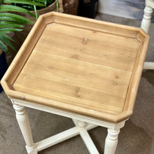 Load image into Gallery viewer, Two-Toned Square Side Table
