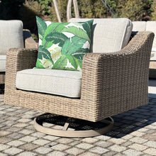 Load image into Gallery viewer, Sandstone Outdoor Swivel Chair
