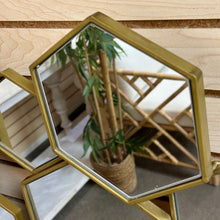 Load image into Gallery viewer, World Market Honeycomb Mirror
