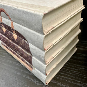 Louis Vuitton Book Decor