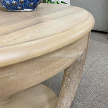 Load image into Gallery viewer, Round Natural Side Table
