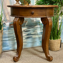 Load image into Gallery viewer, Oval Wood Side Table
