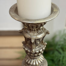 Load image into Gallery viewer, Set/2 Silver Candlesticks
