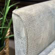 Load image into Gallery viewer, Grey Abstract Wedge Arm Chair
