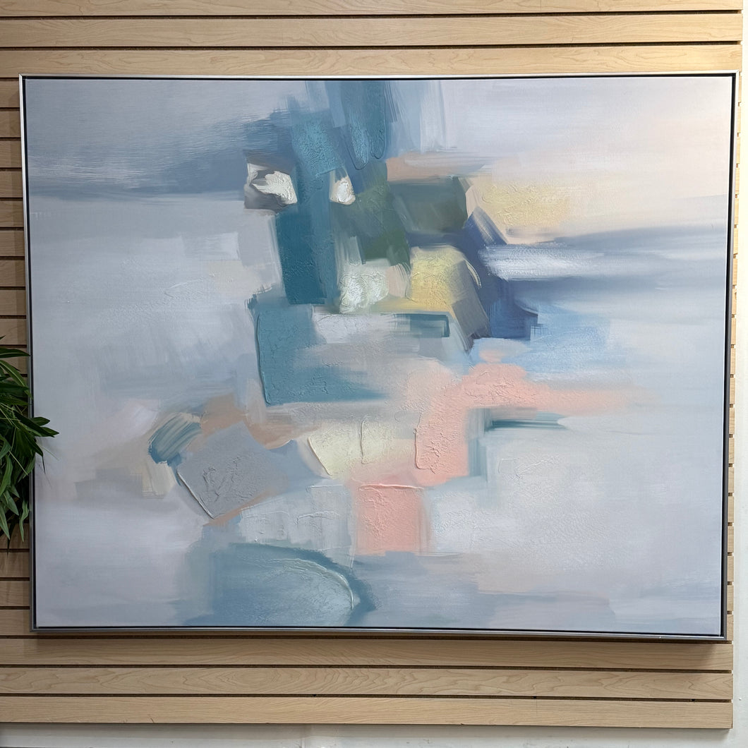 LG Hand Painted Abstract Art