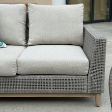 Load image into Gallery viewer, Resin Wicker Outdoor Loveseat
