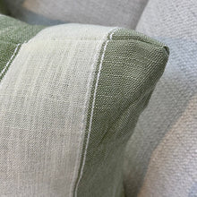 Load image into Gallery viewer, Sage Striped Pillow
