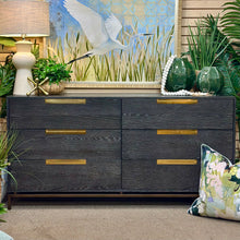 Load image into Gallery viewer, Onyx  'Gable' Dresser
