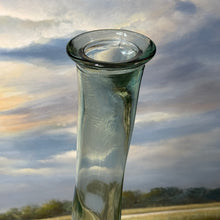 Load image into Gallery viewer, Blue Glass Slender Vase
