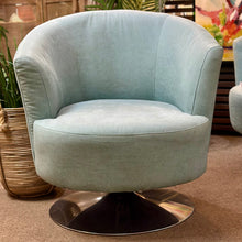 Load image into Gallery viewer, Aqua Swivel Chair
