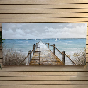 Tranquil Pier Art