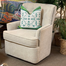 Load image into Gallery viewer, Ivory Swivel Chair
