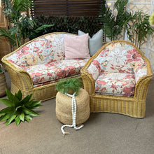 Load image into Gallery viewer, Vintage Wicker Sofa
