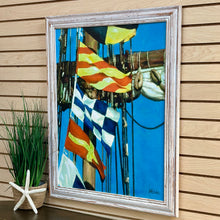 Load image into Gallery viewer, Nautical Flags Art I
