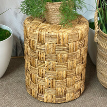 Load image into Gallery viewer, Woven Natural Stool
