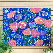 Load image into Gallery viewer, Hand Painted Floral Art
