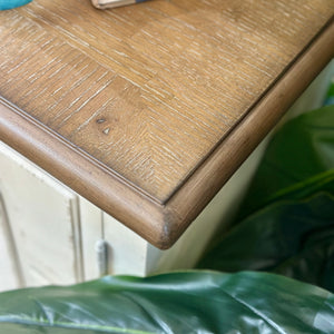 Two-Toned Accent Cabinet