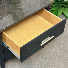 Load image into Gallery viewer, Black 'Langley' Nightstand
