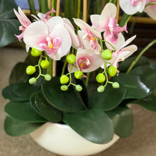 Load image into Gallery viewer, Tall Faux Orchid In Pot
