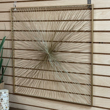 Load image into Gallery viewer, Gold Wired Wall Hanging
