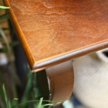 Load image into Gallery viewer, Dark Wood Scroll Console
