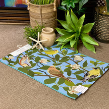 Load image into Gallery viewer, Floral Finches Washable Rug
