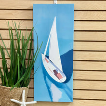 Load image into Gallery viewer, Blue Sailboat Canvas II
