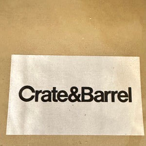 Crate & Barrel Swivel Glider