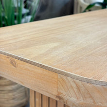 Load image into Gallery viewer, Natural Wood Console
