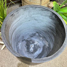 Load image into Gallery viewer, Black Outdoor Planter
