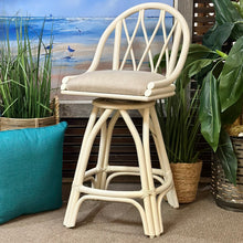 Load image into Gallery viewer, Rattan Swivel Counter Stool
