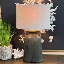 Load image into Gallery viewer, Grey Jug Ceramic Lamp
