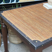 Load image into Gallery viewer, Rattan Top Mocha Table
