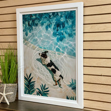 Load image into Gallery viewer, Framed Jack Russel Giclee
