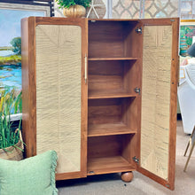 Load image into Gallery viewer, Acacia Wood Armoire
