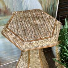 Load image into Gallery viewer, Wicker Plant Stand
