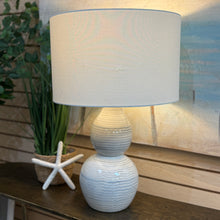 Load image into Gallery viewer, Spa Blue Ceramic Lamp
