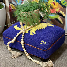 Load image into Gallery viewer, Chandler 4 Corners 'Sit' Wool Footstool
