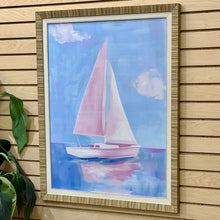 Load image into Gallery viewer, &#39;Pink Sailboat&#39; Giclee
