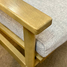 Load image into Gallery viewer, Grey Cushion Accent Chair
