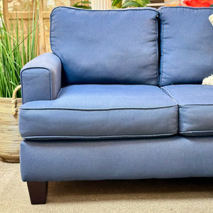 Cobalt Blue Sofa