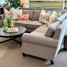 Load image into Gallery viewer, 2PC Grey Sectional w/ Nailheads
