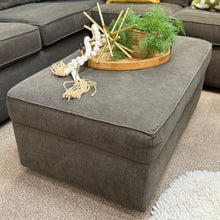Load image into Gallery viewer, 6PC Charcoal Grey Sectional W/Otto
