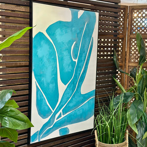 Turquoise Lady II Art