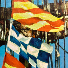 Load image into Gallery viewer, Nautical Flags Art I
