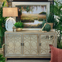 Load image into Gallery viewer, Washed Wood 3DR Cabinet

